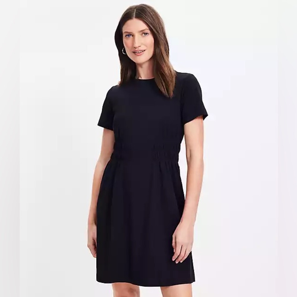 Loft Women’s‎ Black Fitted Formal Dress Size 14 S 452183